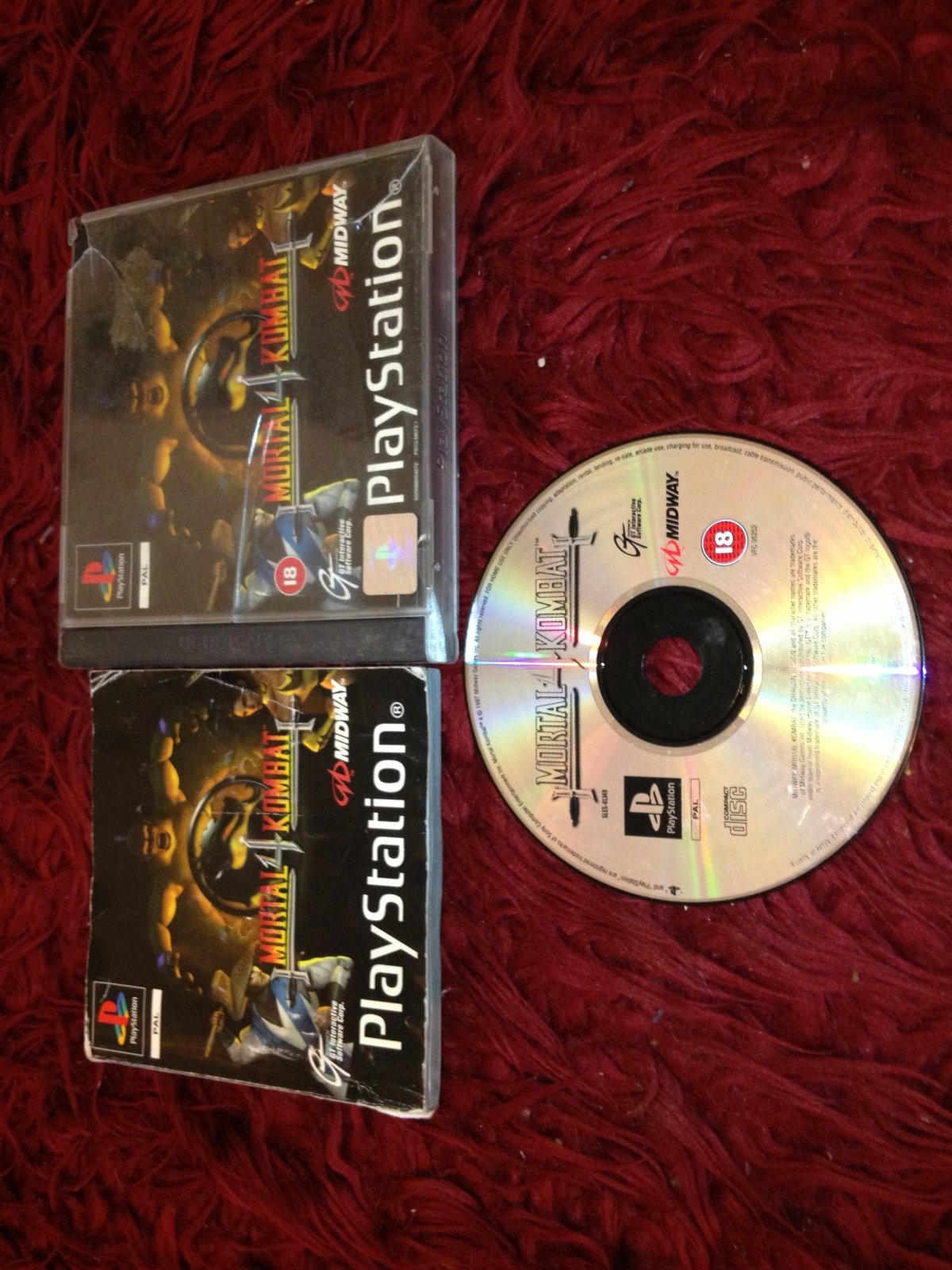 Mortal Kombat 4 - PS1 Game - PlayStation, Games, Fighting - Level Up Gaming NZ