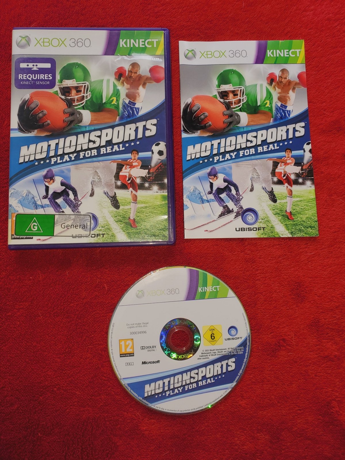 MotionSports: Play for Real - XBOX360 Kinect Game - Xbox 360, Games, Sports - Level Up Gaming NZ