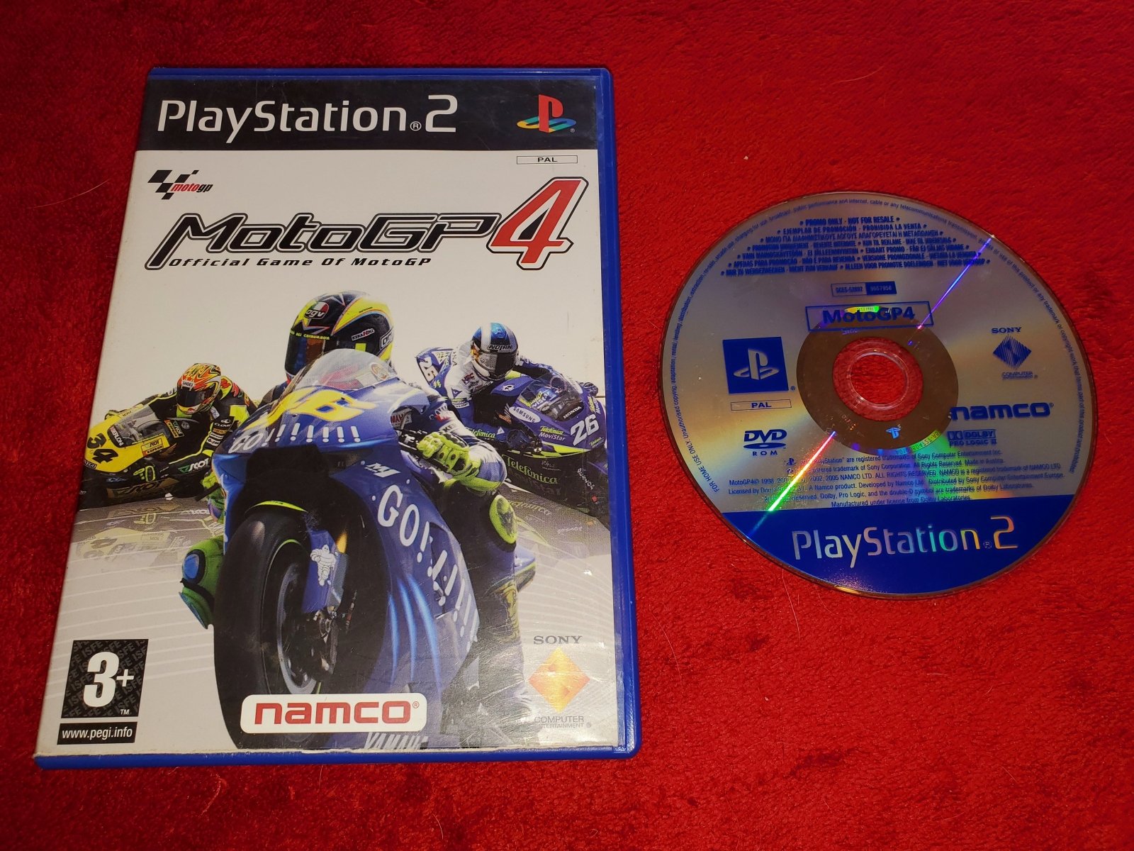 MotoGP 4 - PS2 Game - PlayStation 2, Games, Driving and racing - Level Up Gaming NZ