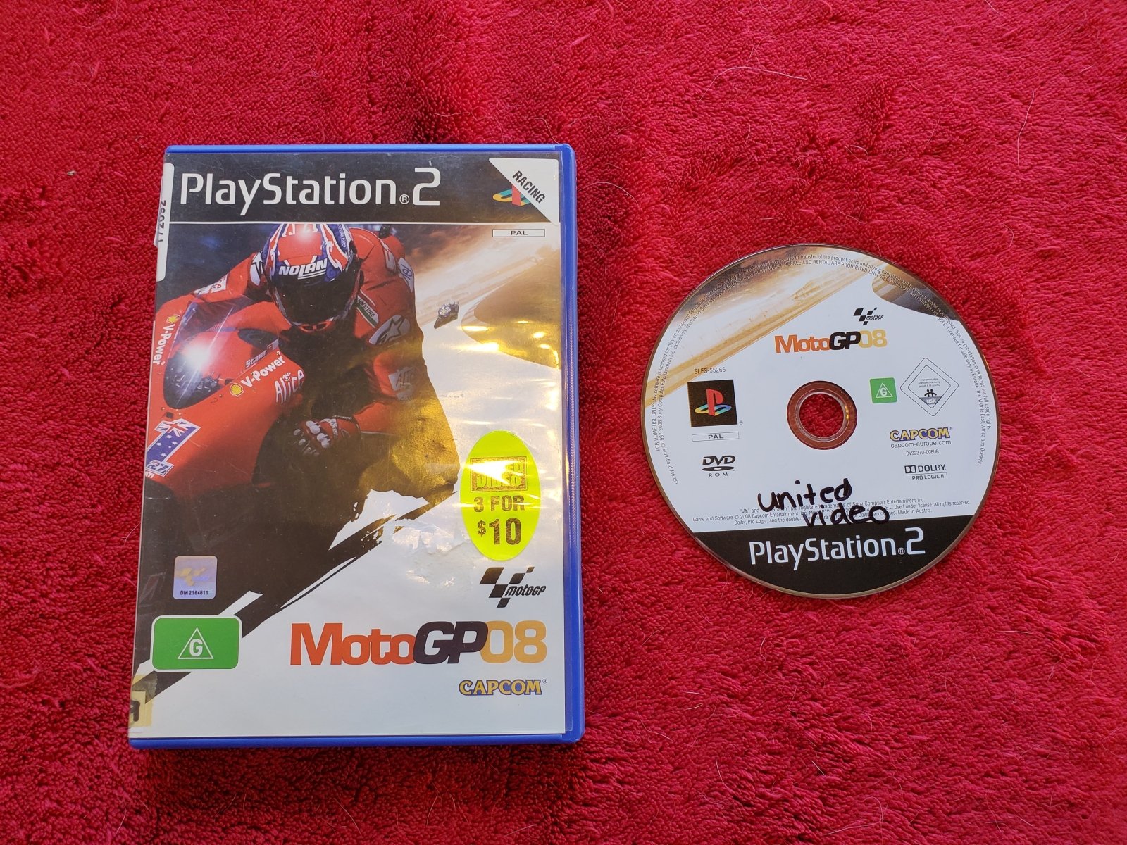MotoGP 08 - PS2 Game - PlayStation 2, Games, Driving and racing - Level Up Gaming NZ