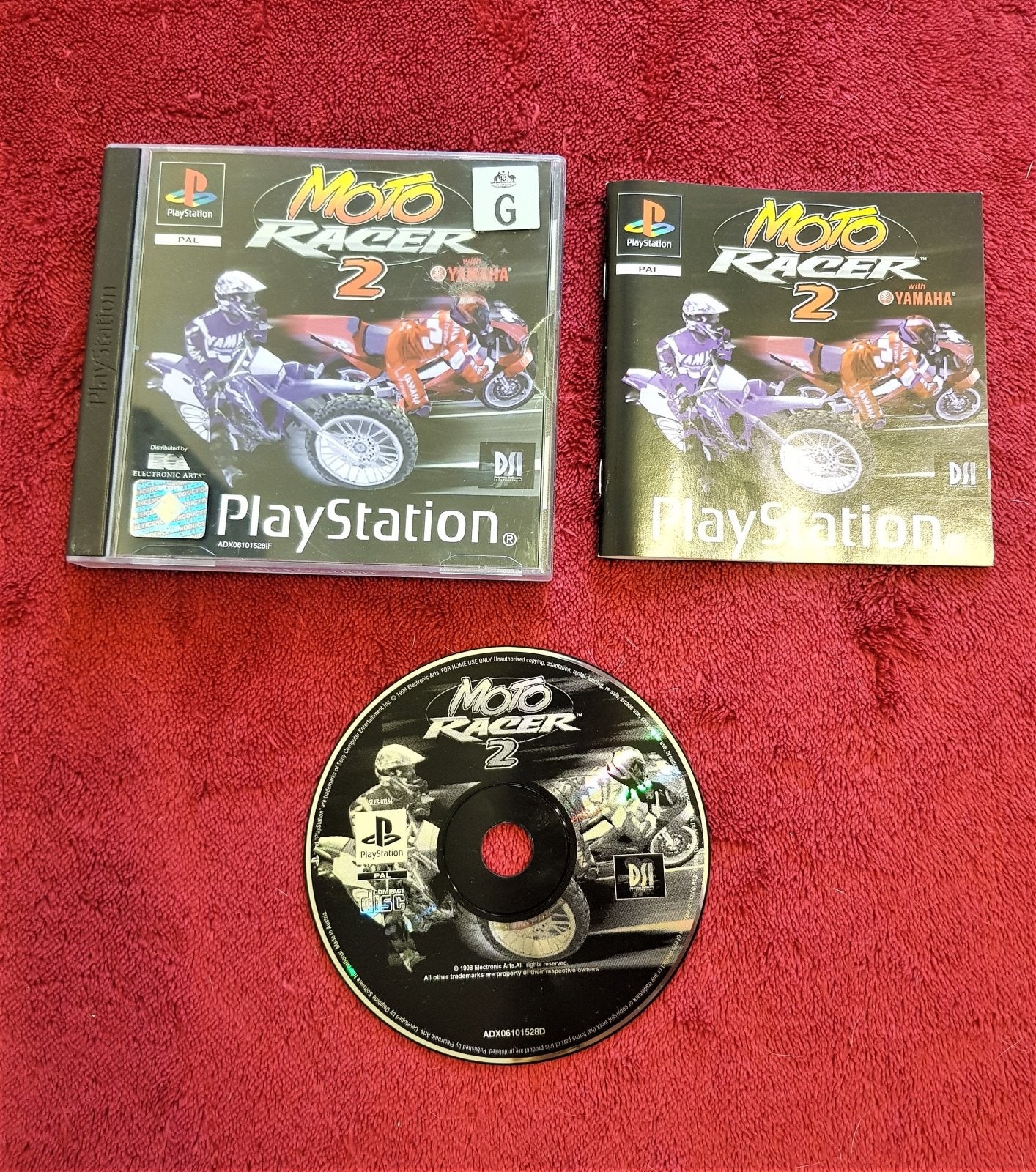 Moto Racer 2 - PS1 Game - PlayStation, Games, Driving and racing - Level Up Gaming NZ