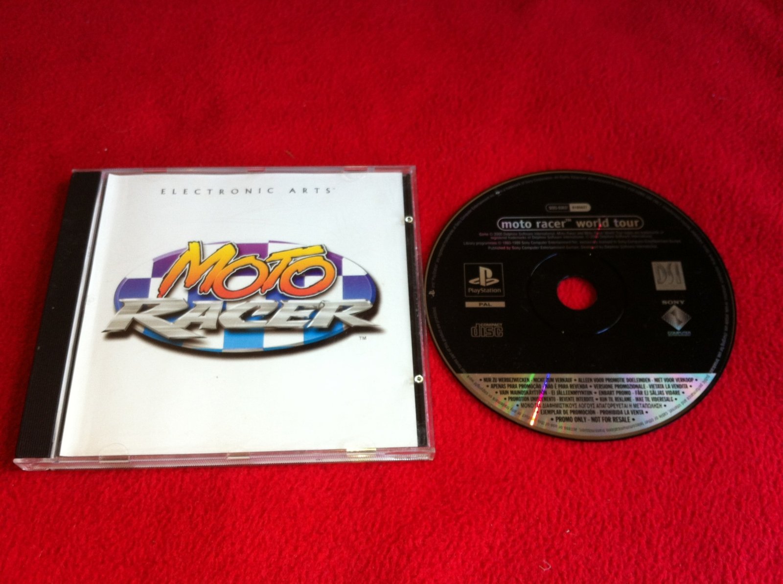 Moto Racer World Tour - PS1 Game - PlayStation, Games, Driving and racing - Level Up Gaming NZ