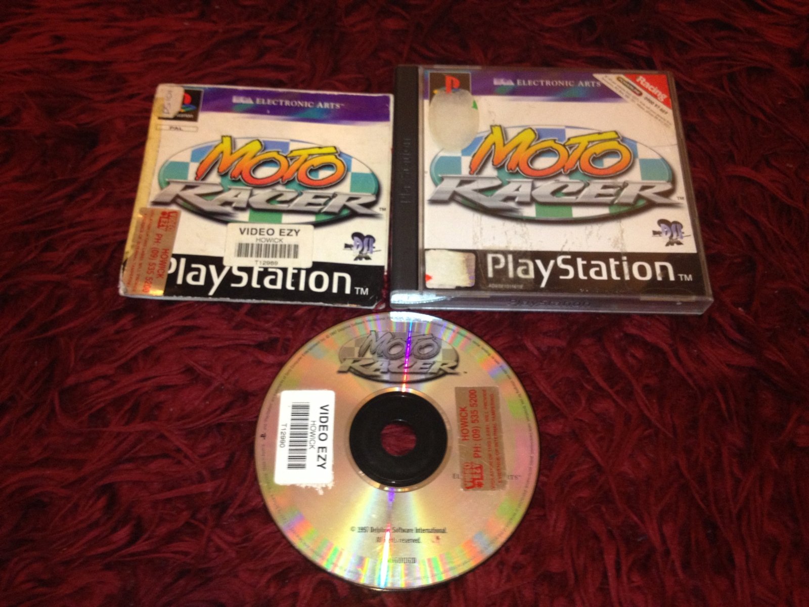 Moto Racer - PS1 Game - PlayStation, Games, Driving and racing - Level Up Gaming NZ