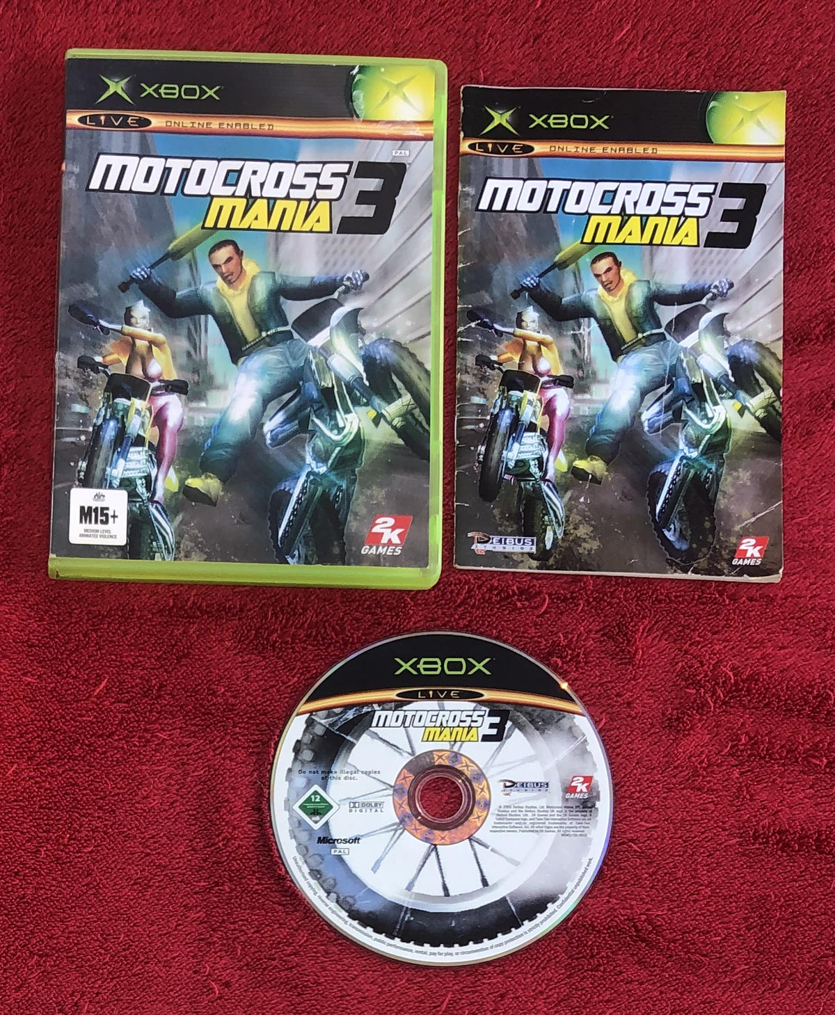MotoCross Mania 3 - Xbox Game