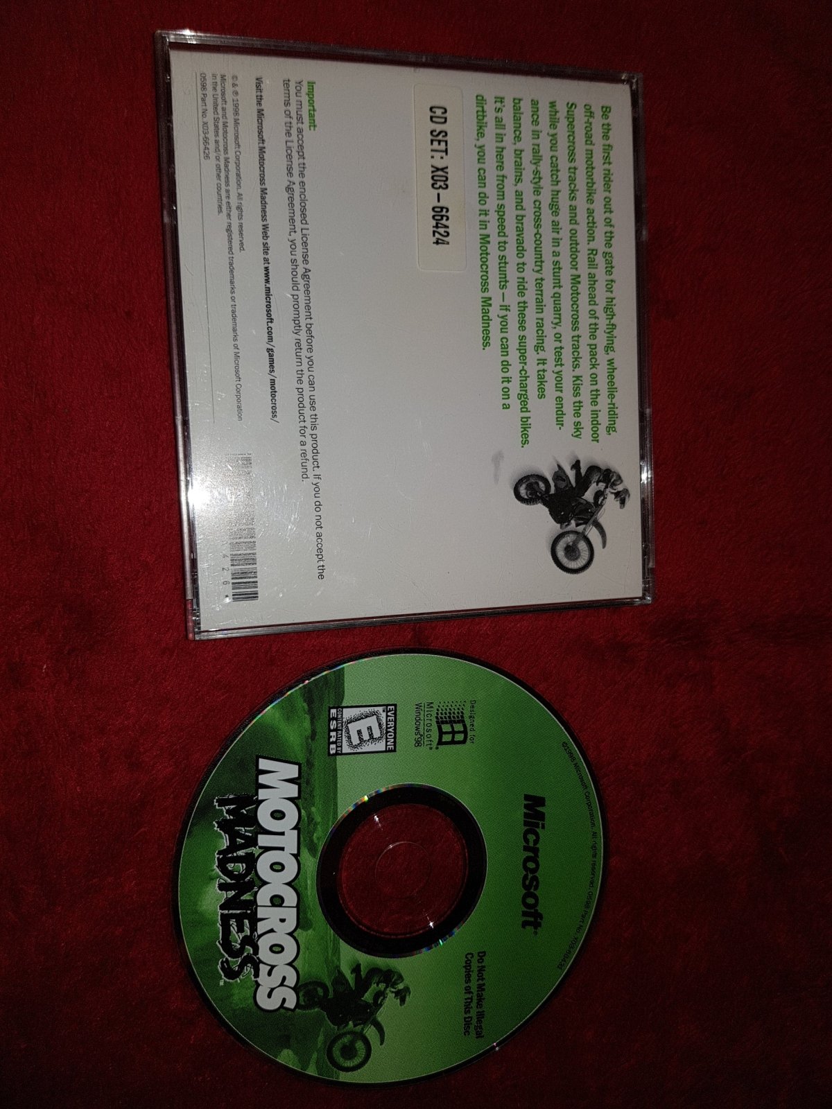 Motocross Madness - '98 PC Game - PC games, Driving and racing - Level Up Gaming NZ