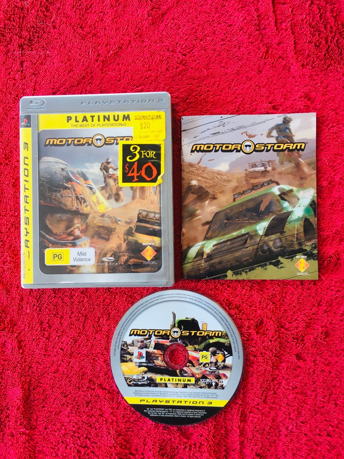 Motorstorm - PS3 Game - PlayStation 3, Games, Driving and racing - Level Up Gaming NZ
