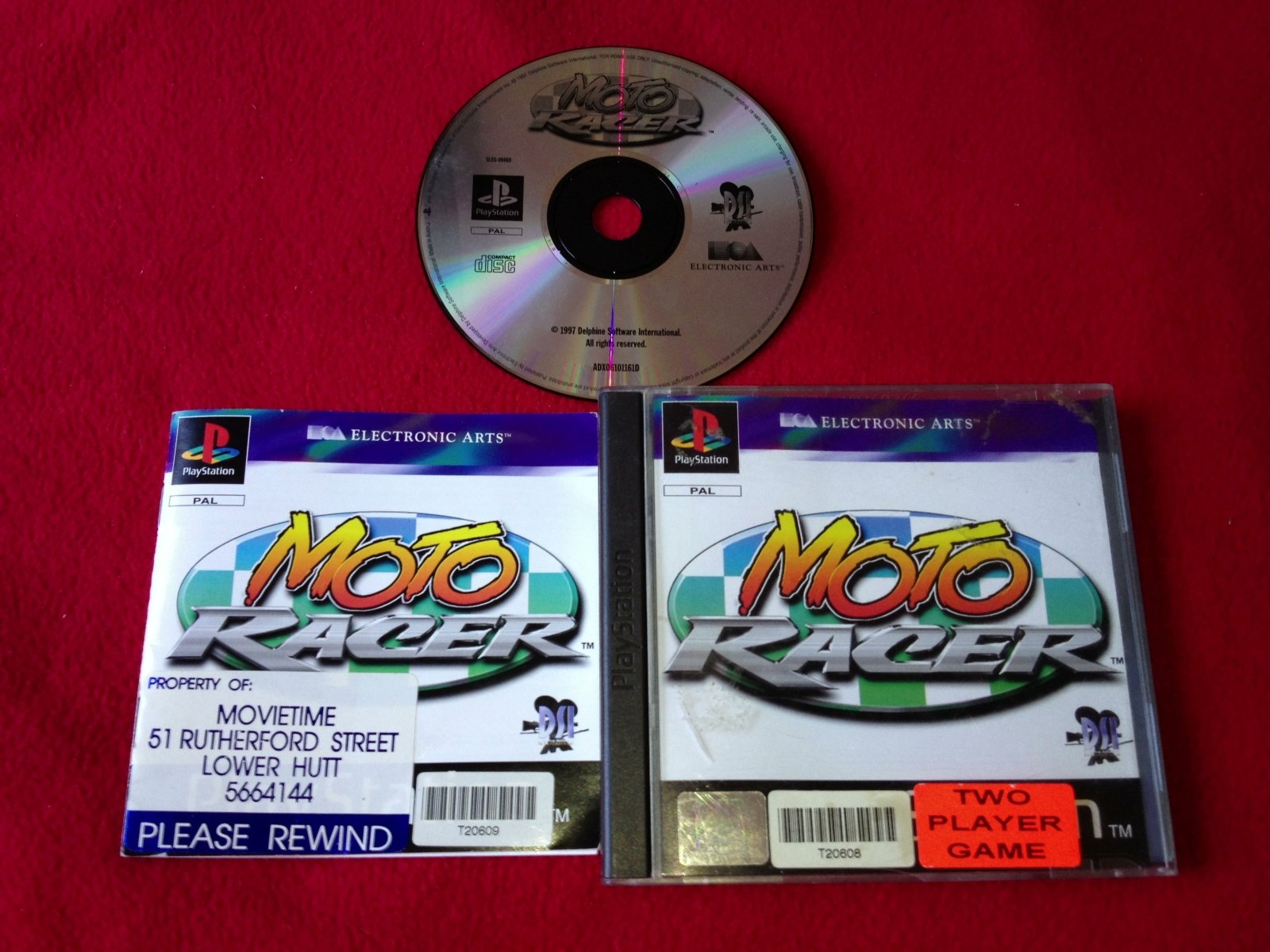 Moto Racer - PS1 Game - PlayStation, Games, Driving and racing - Level Up Gaming NZ