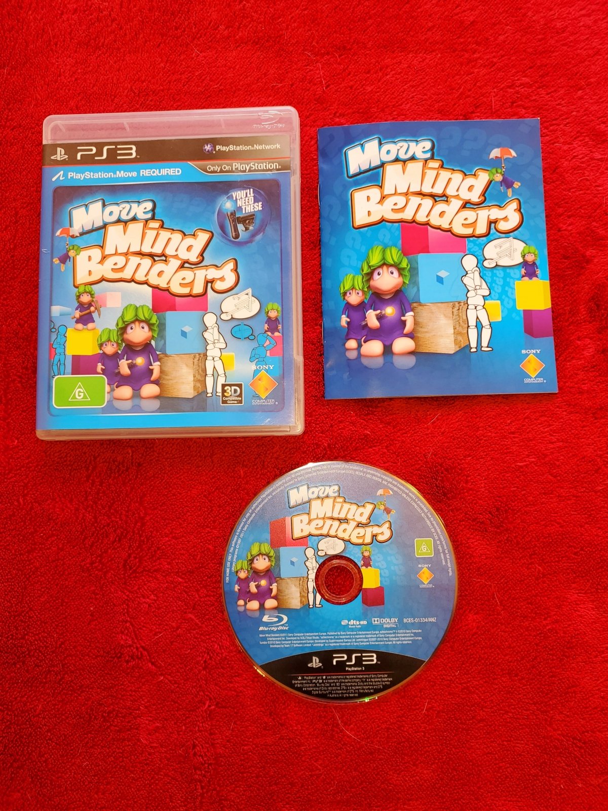 Move Mind Benders - Move PS3 Game - PlayStation 3, Games, Strategy and puzzle - Level Up Gaming NZ