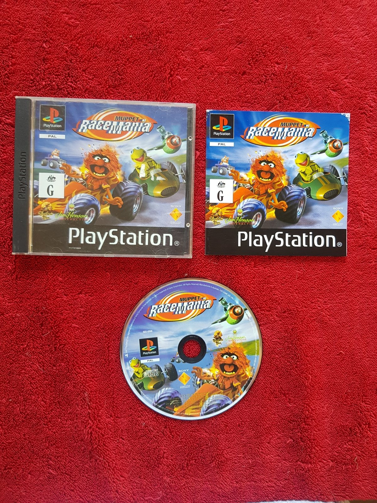Muppet Race Mania - PS1 Game - PlayStation, Games, Driving and racing - Level Up Gaming NZ