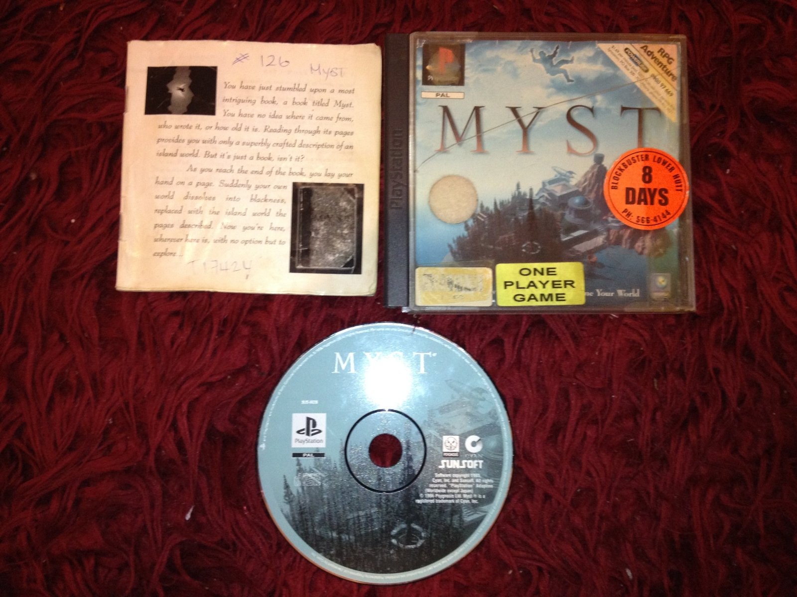 Myst - PS1 Game - PlayStation, Games, Action and adventure - Level Up Gaming NZ