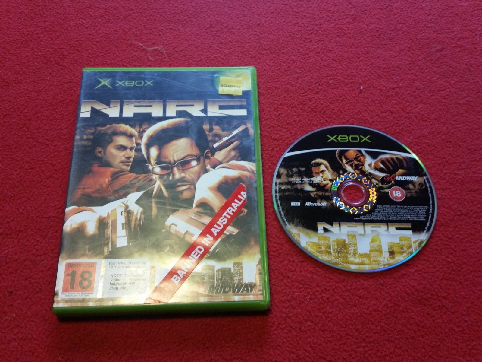 NARC - XBOX Game - Xbox, Games, Action and adventure - Level Up Gaming NZ