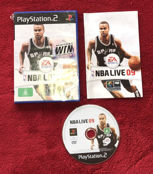 NBA Live 09 - PS2 Game
