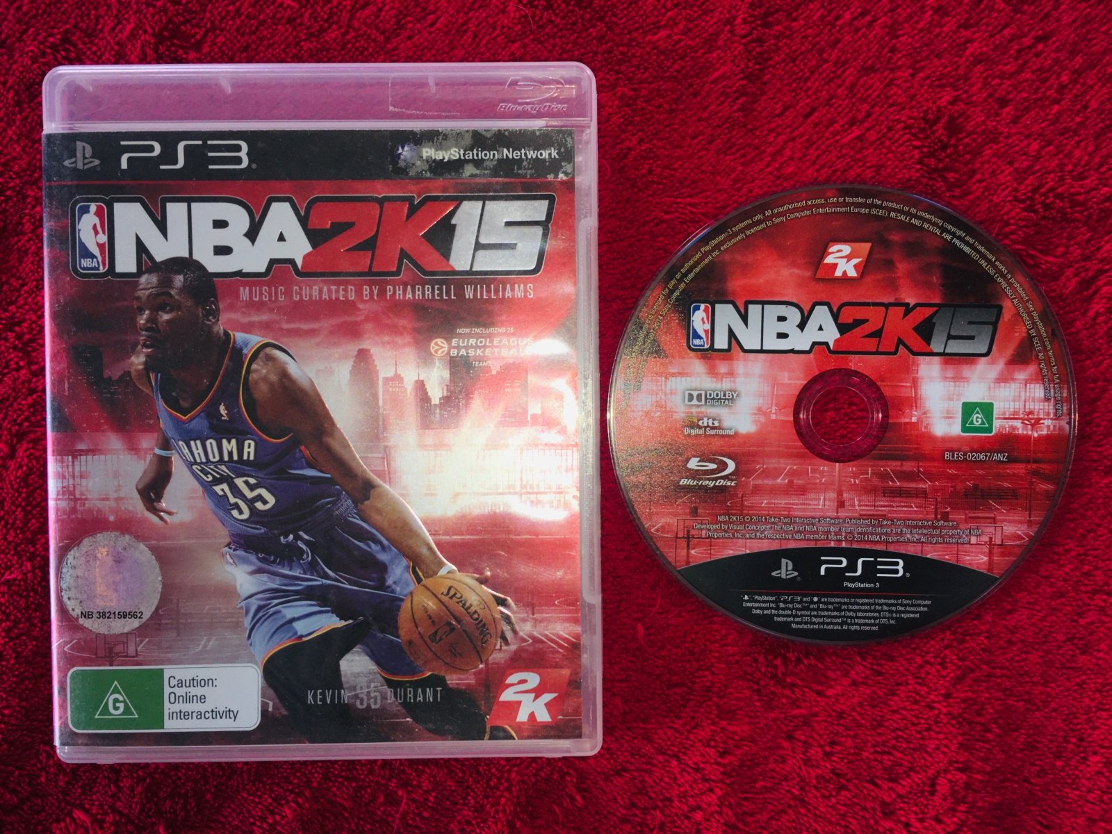 NBA 2K15 - 9/10! PS3 Game - PlayStation 3, Games, Sports - Level Up Gaming NZ