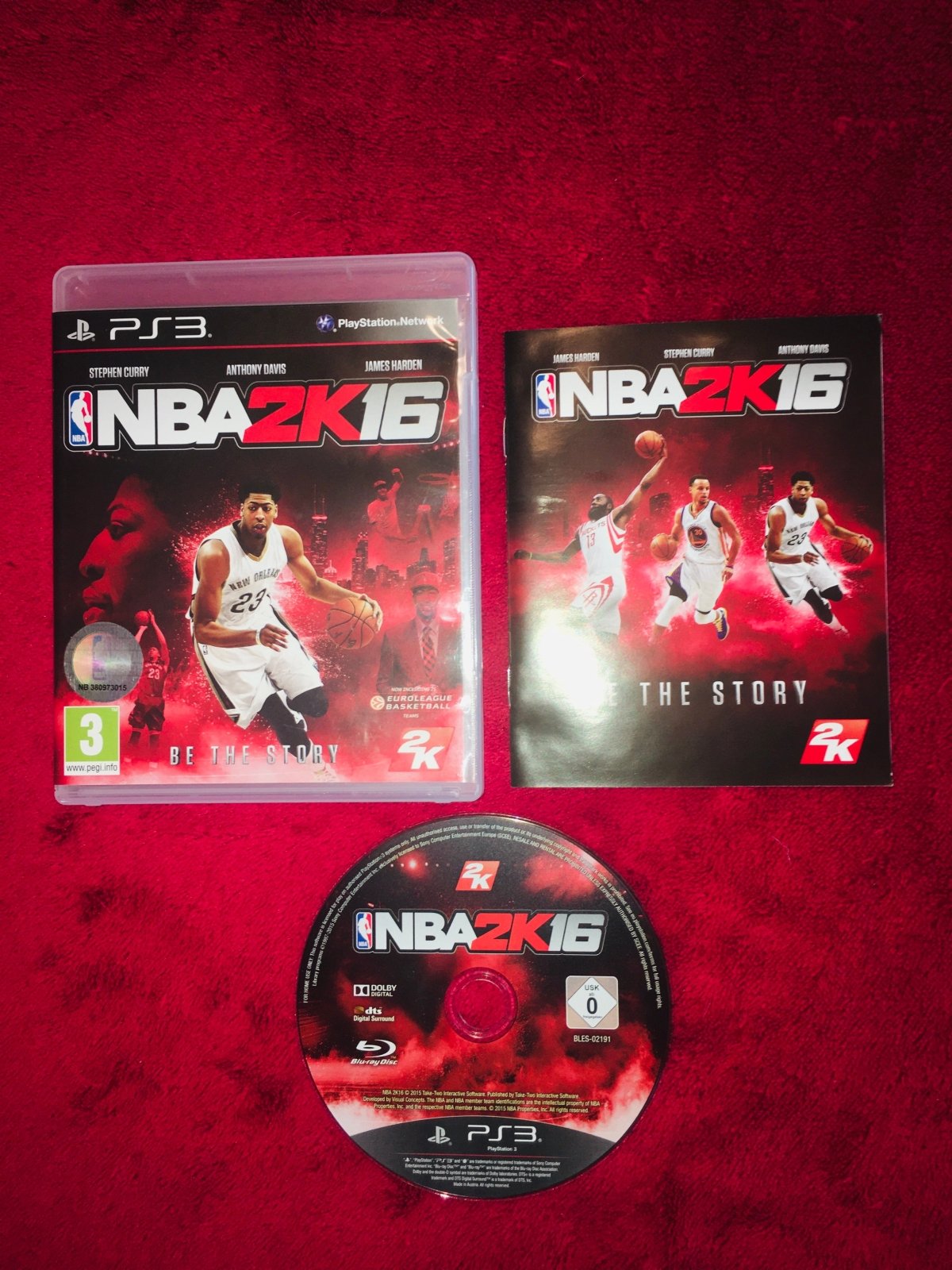 NBA 2K16 - 9/10! PS3 Game - PlayStation 3, Games, Sports - Level Up Gaming NZ