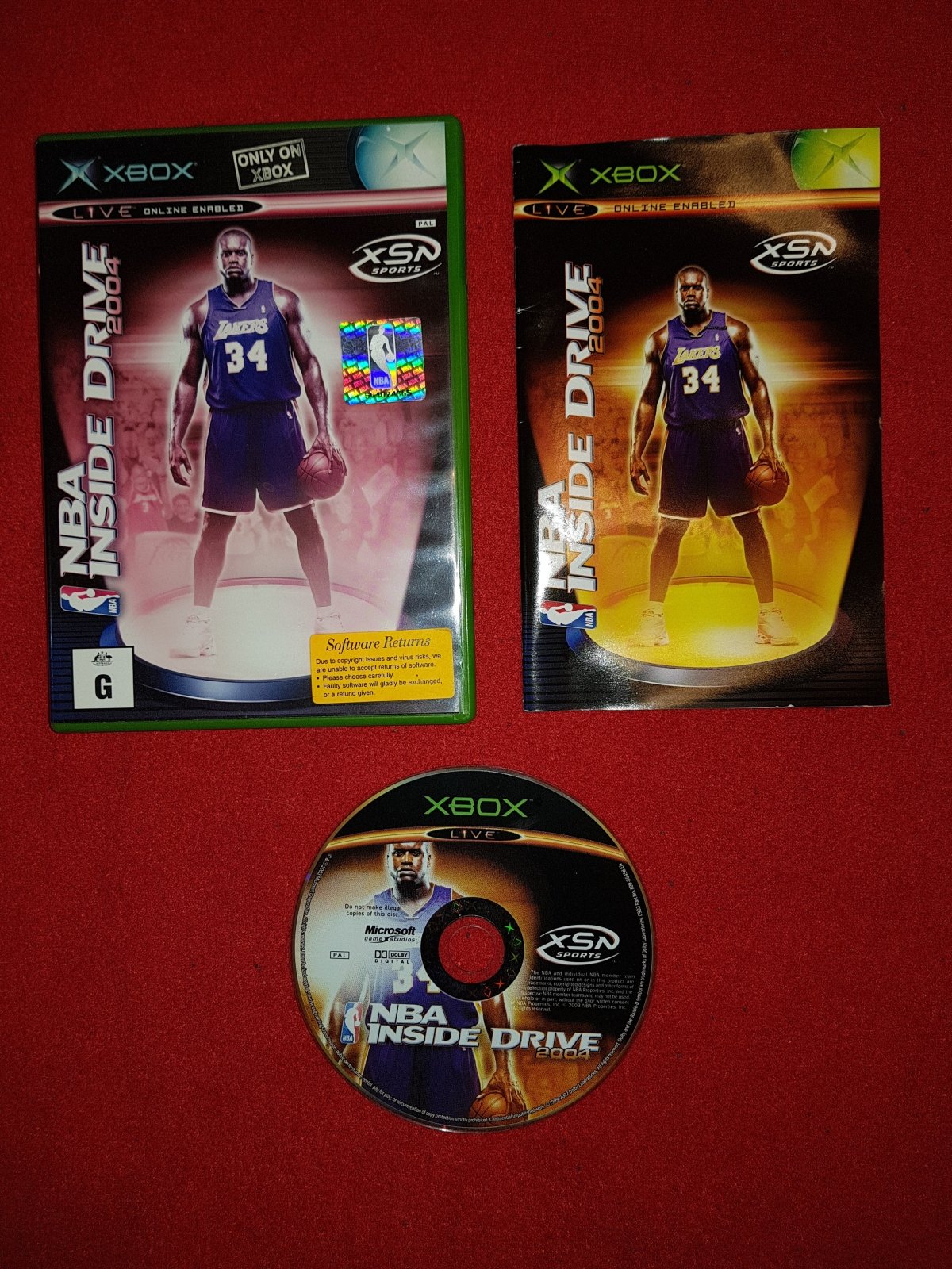 NBA Inside Drive 2004 - XBOX Game - Xbox, Games, Sports - Level Up Gaming NZ