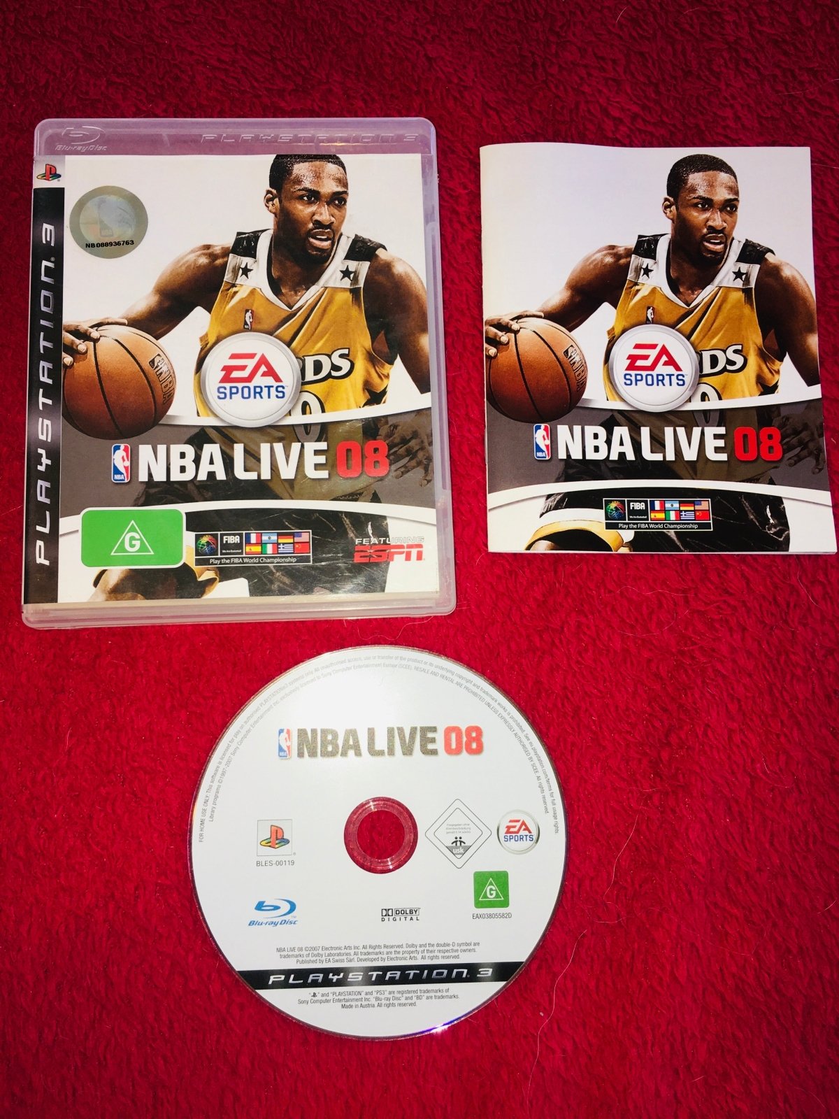 NBA Live 08 - PS3 Game - PlayStation 3, Games, Sports - Level Up Gaming NZ