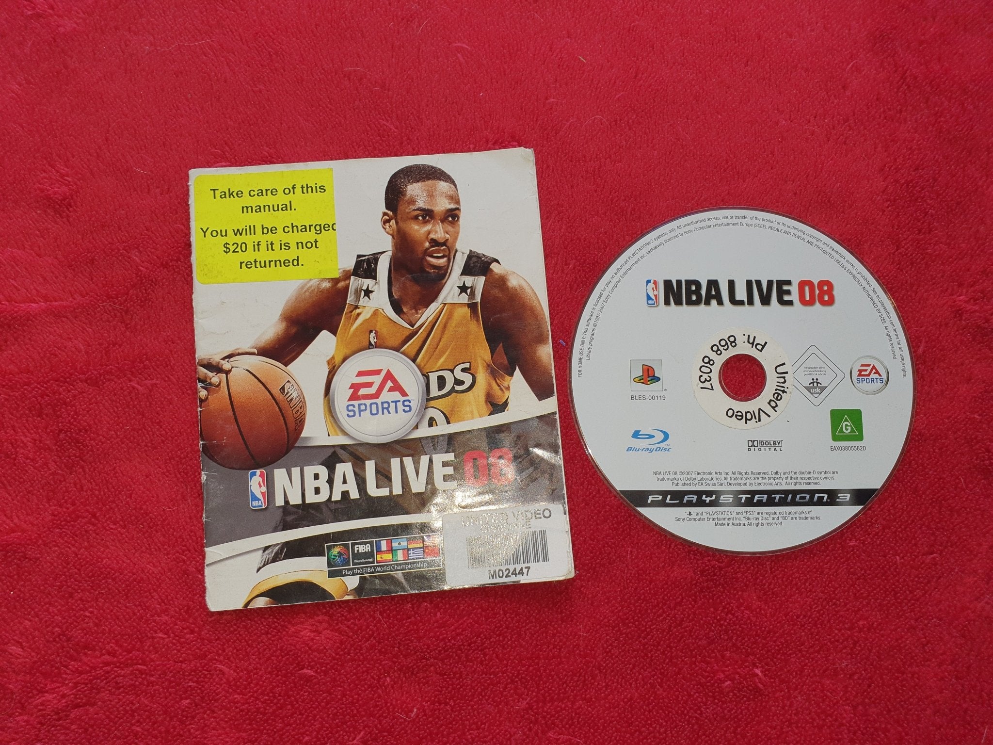 NBA Live 08 - PS3 Game - PlayStation 3, Games, Sports - Level Up Gaming NZ
