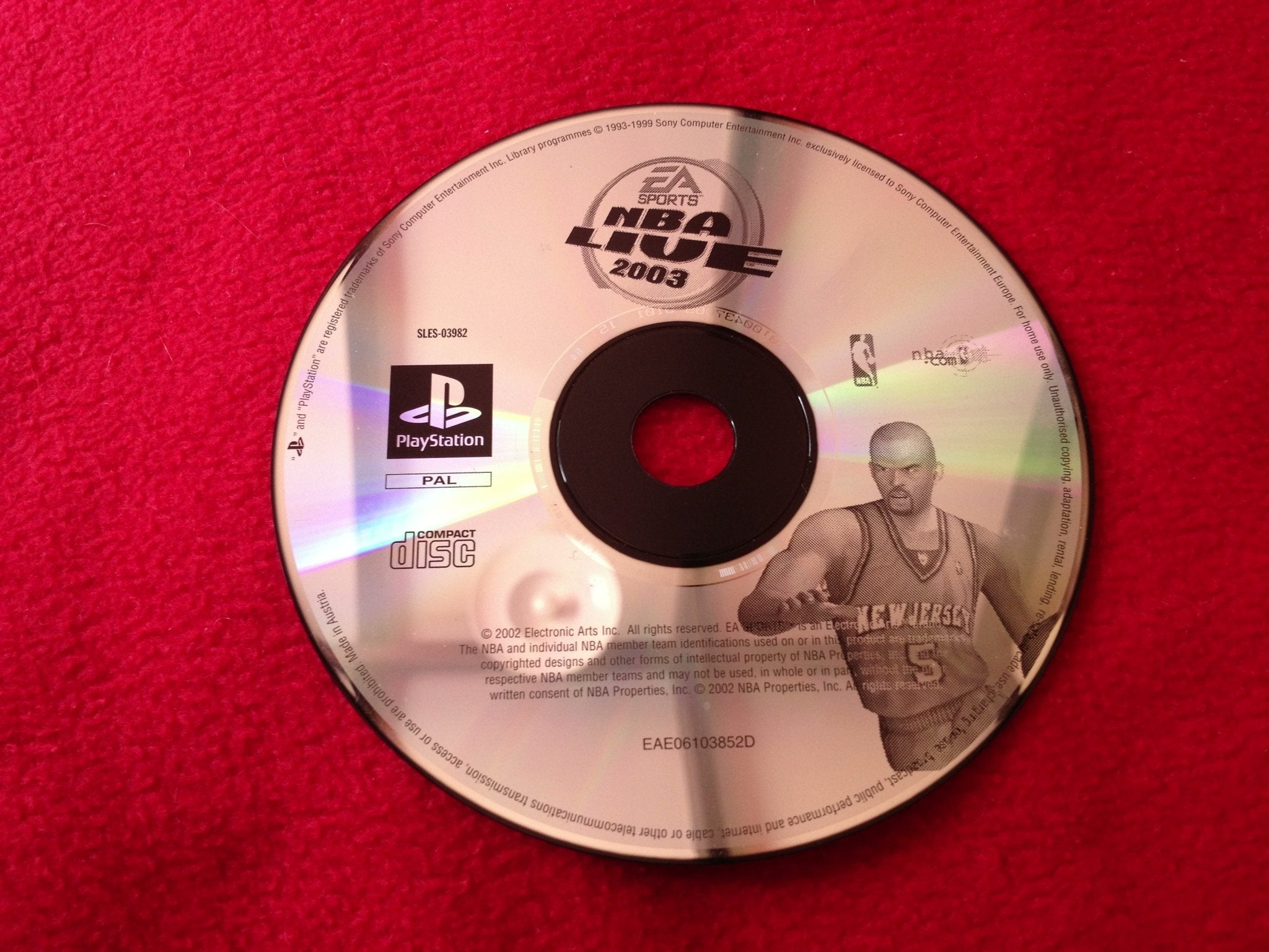 NBA Live 2003 - PS1 Game - PS1 - PlayStation, Games, Sports - Level Up Gaming NZ