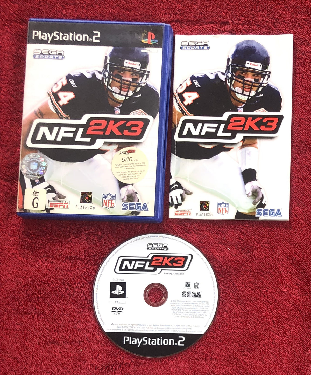 NFL 2K3 - PS2 Game, PlayStation 2, Games, Sports, Level Up Gaming NZ
