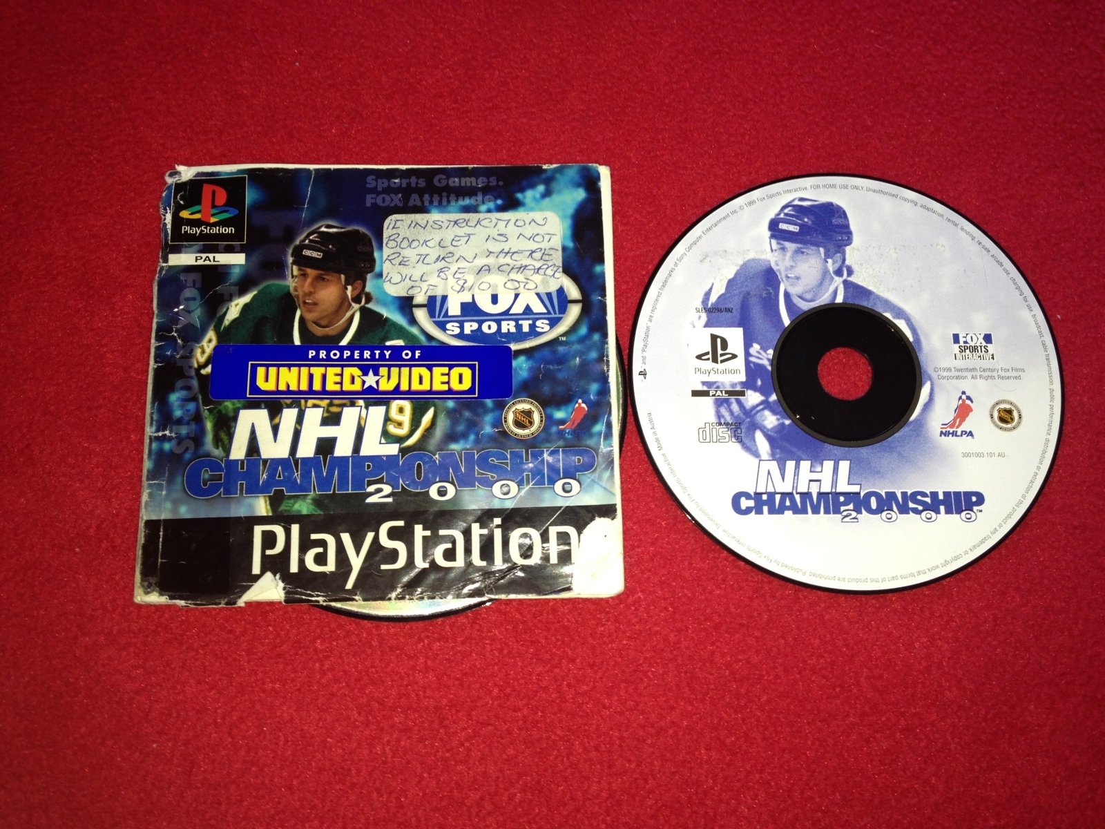 NHL Championship 2000 - PS1 Game - PlayStation, Games, Sports - Level Up Gaming NZ