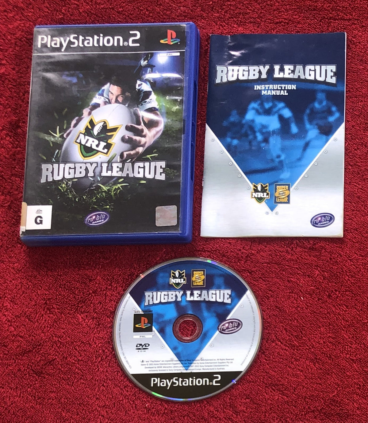NRL Rugby League - PS2 Game, PlayStation 2, Games, Sports, Level Up Gaming NZ