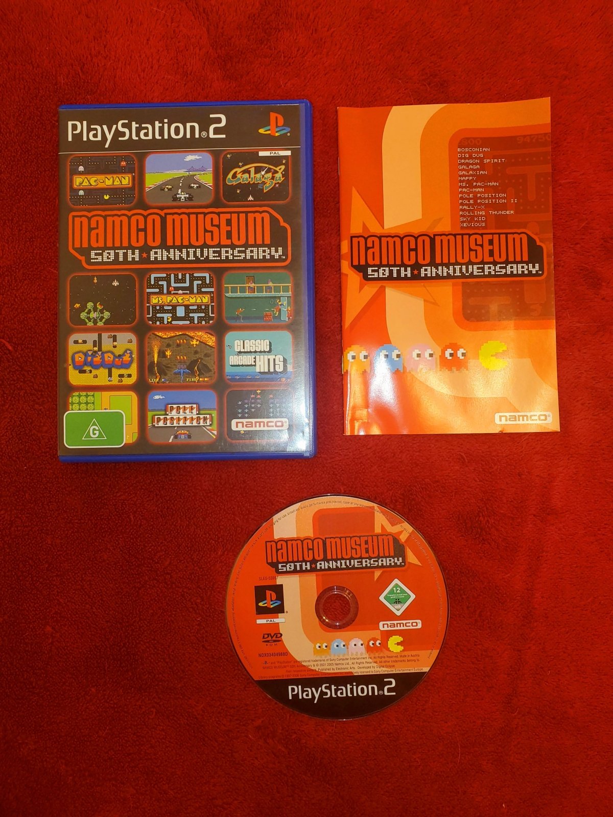 Namco Museum 50th Anniversary - RARE PS2 Game - PlayStation 2, Games, Action and adventure - Level Up Gaming NZ