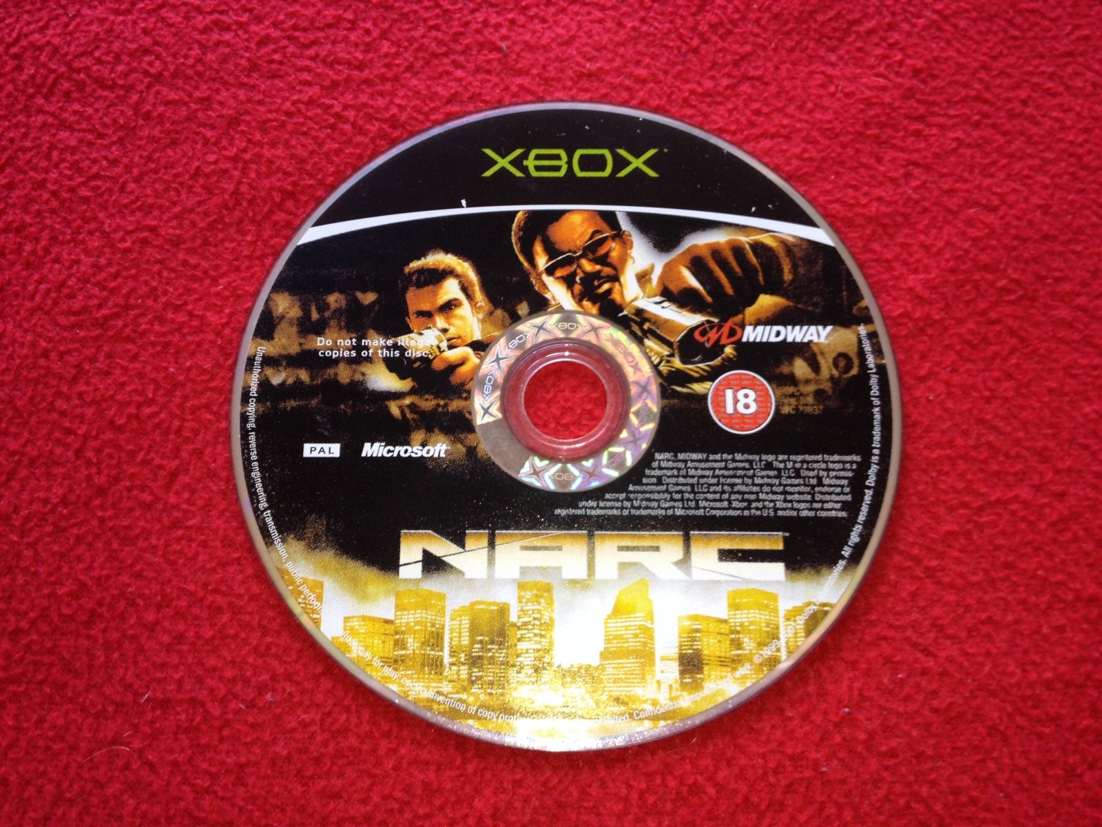 NARC - XBOX Game - Xbox, Games, Action and adventure - Level Up Gaming NZ