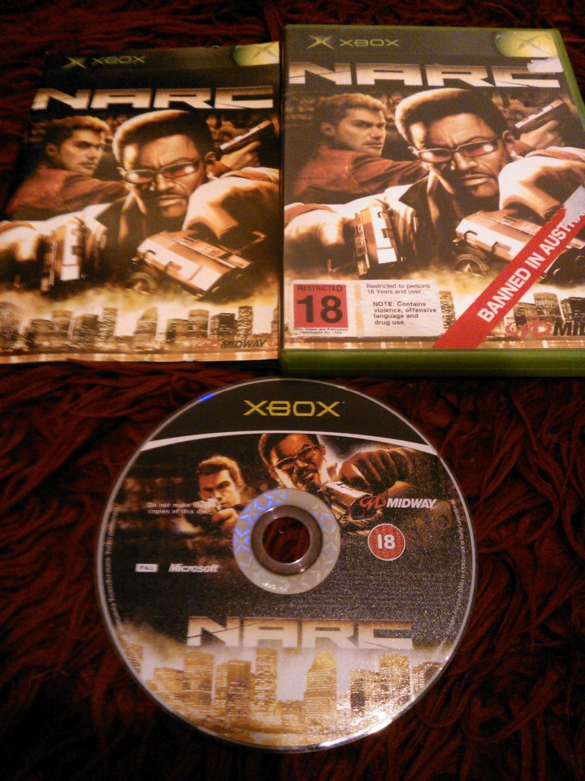 NARC - XBOX Game - Xbox, Games, Action and adventure - Level Up Gaming NZ