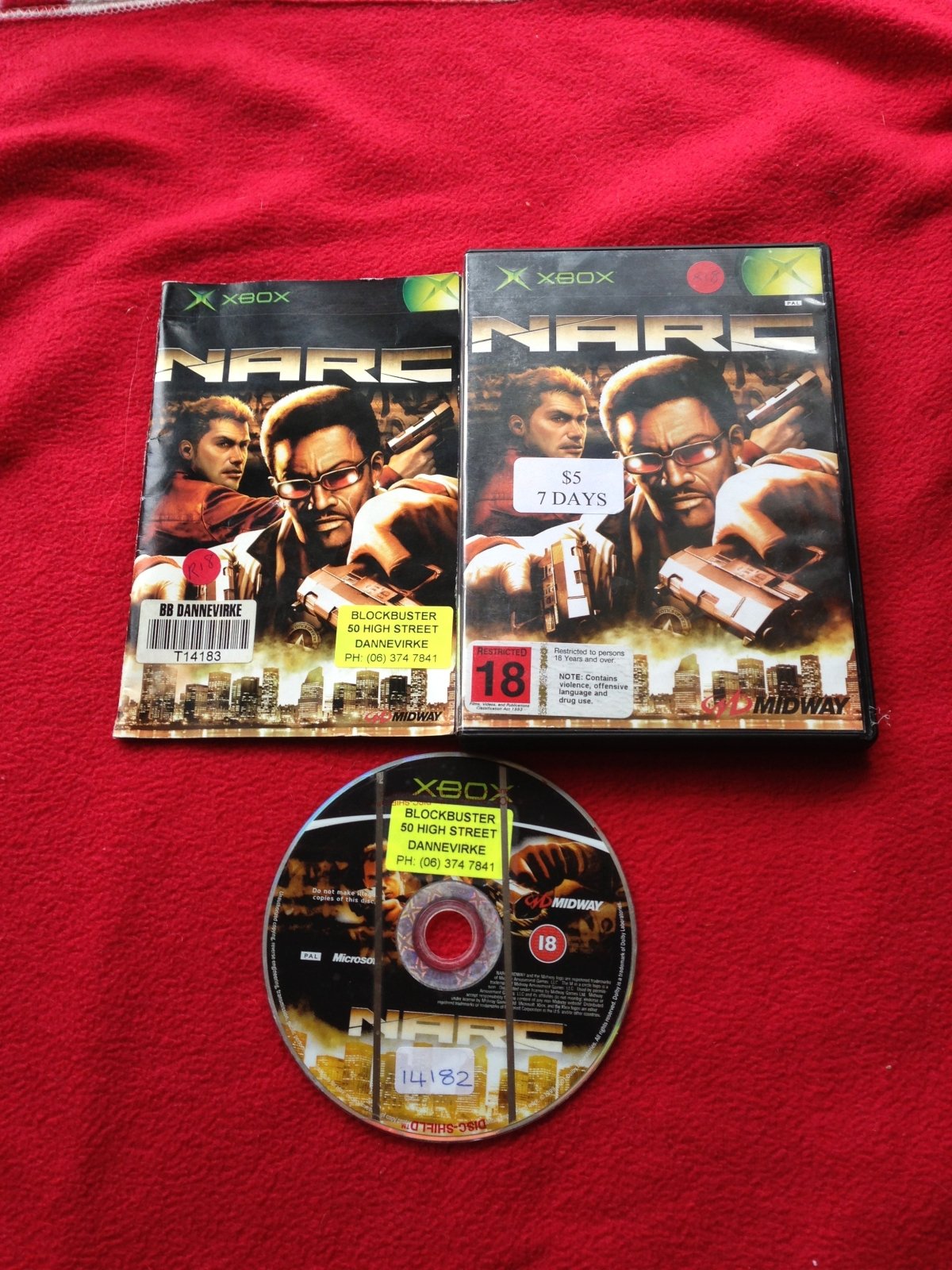 NARC - XBOX Game - Xbox, Games, Action and adventure - Level Up Gaming NZ