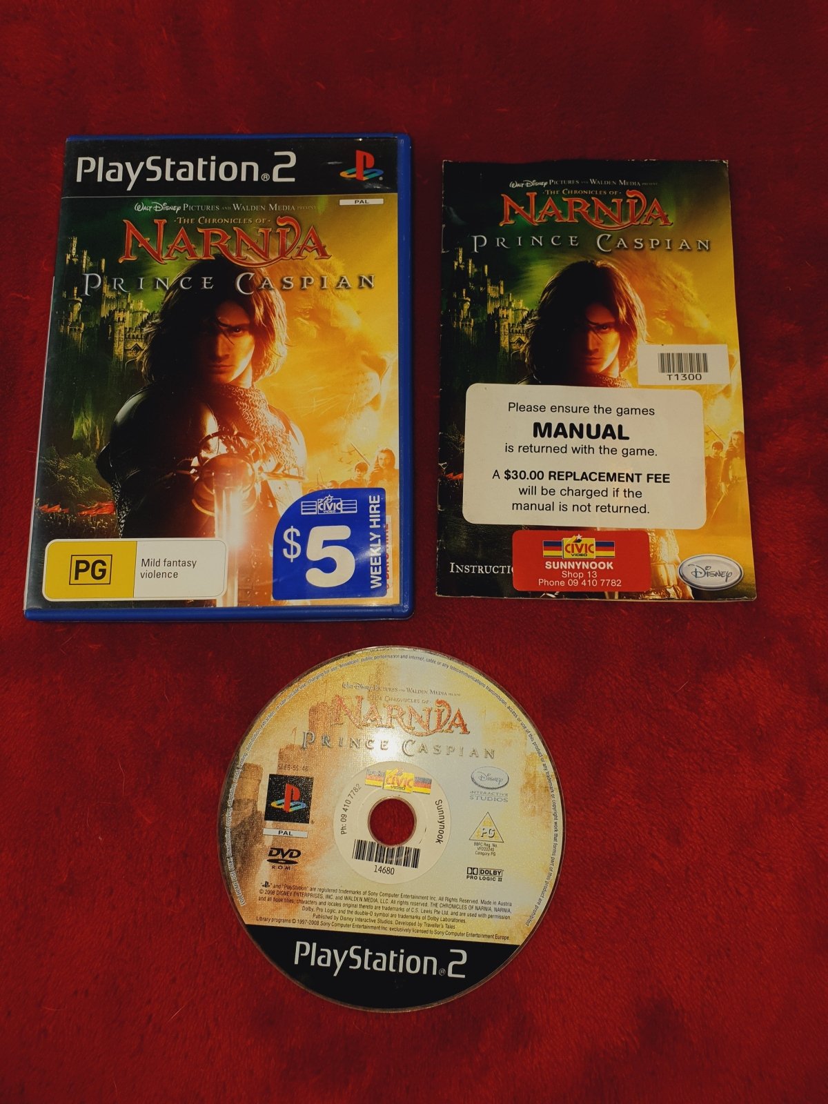 The Chronicles of Narnia: Prince Caspian - PS2 Game - PlayStation 2, Games, Action and adventure - Level Up Gaming NZ