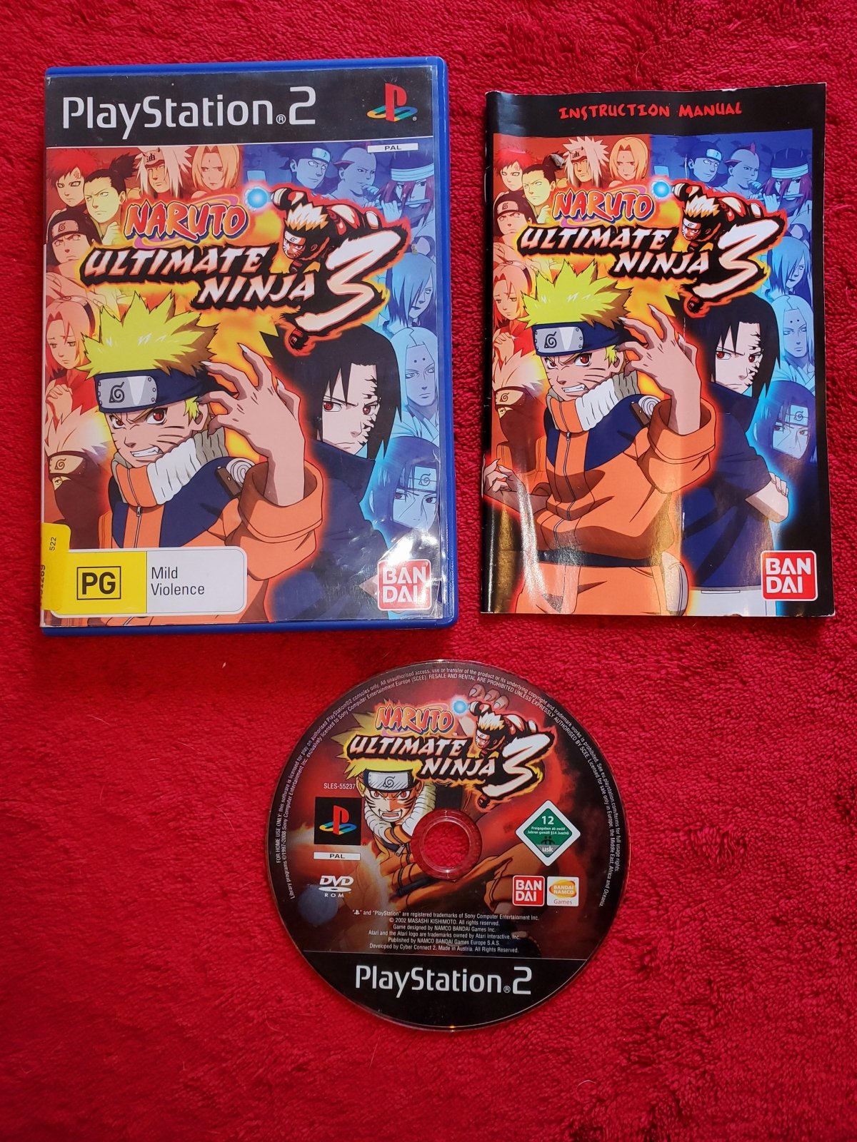 Naruto: Ultimate Ninja 3 - PS2 Game - PlayStation 2, Games, Fighting - Level Up Gaming NZ