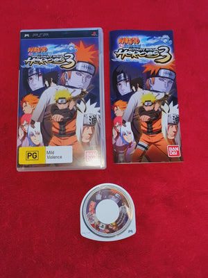 Naruto Shippuden: Ultimate Ninja Heroes 3 - PSP Game