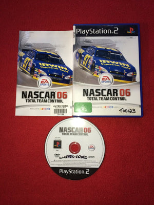 NASCAR 06: Total Team Control - PS2 Game