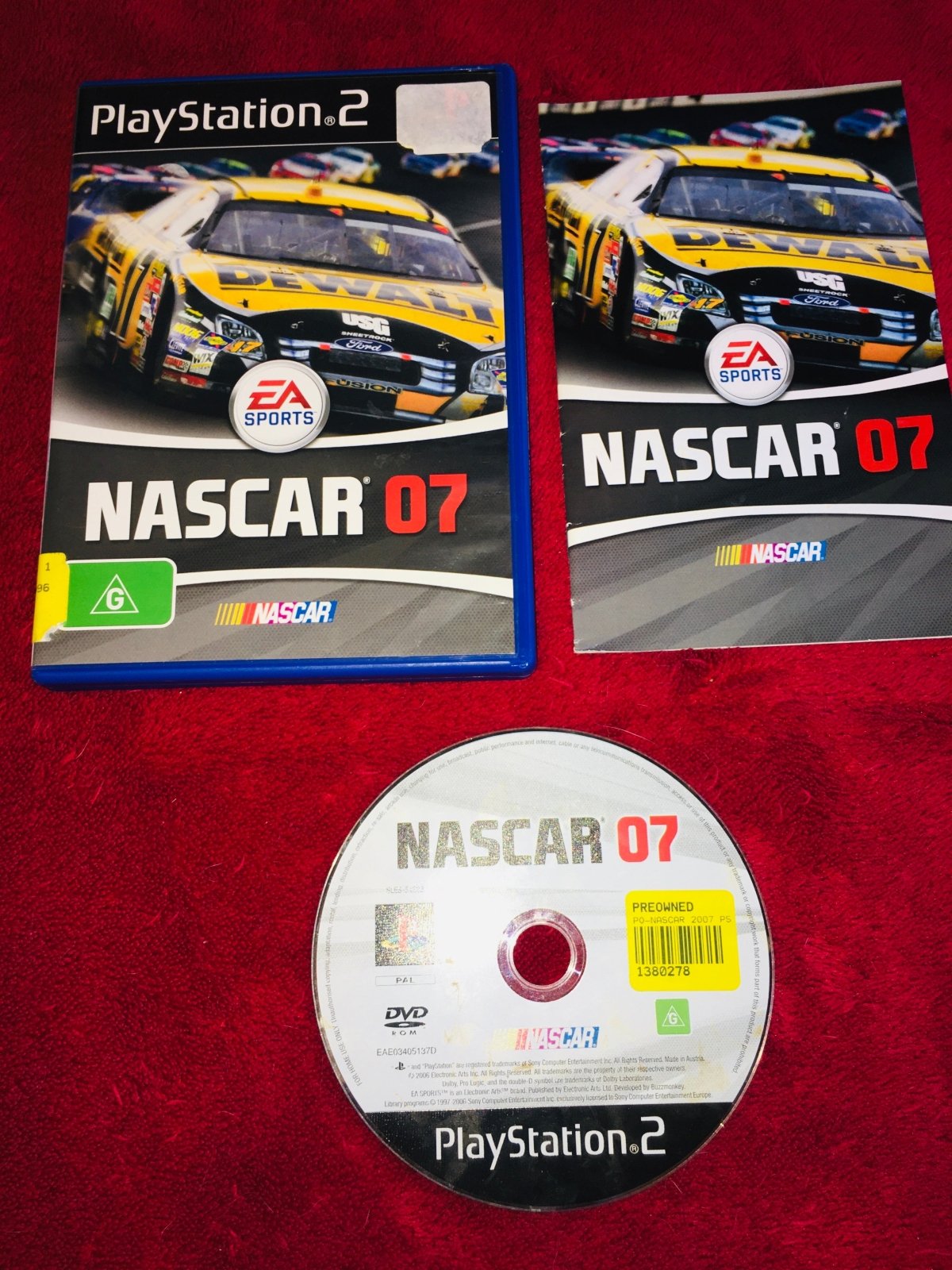 NASCAR 07 - RARE PS2 Game - PlayStation 2, Games, Driving and racing - Level Up Gaming NZ