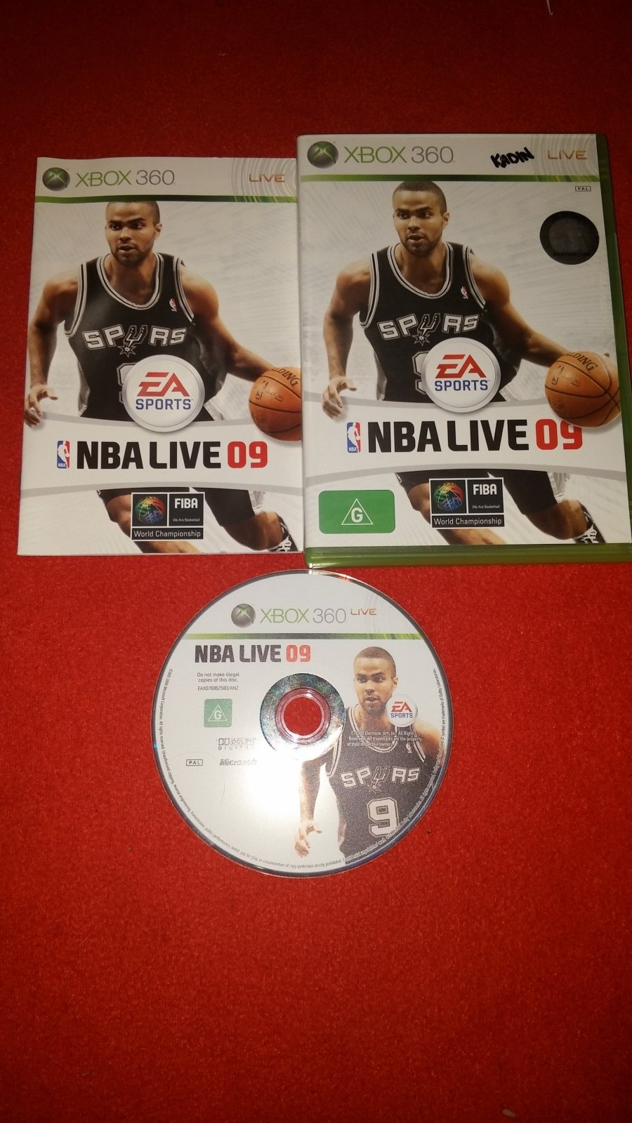 NBA Live 09 - XBOX360 Game - Xbox 360, Games, Sports - Level Up Gaming NZ