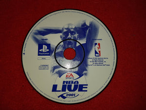 NBA Live 2001 - PS1 Game