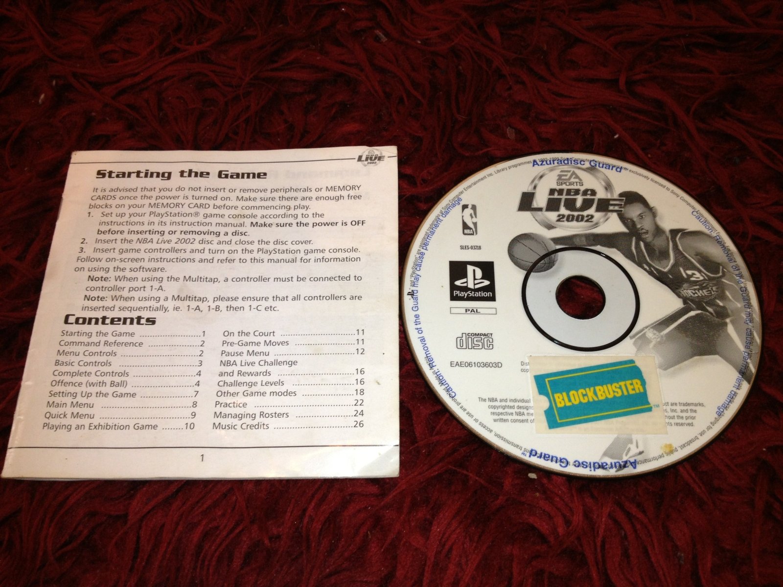 NBA Live 2002 - PS1 Game - PlayStation, Games, Sports - Level Up Gaming NZ
