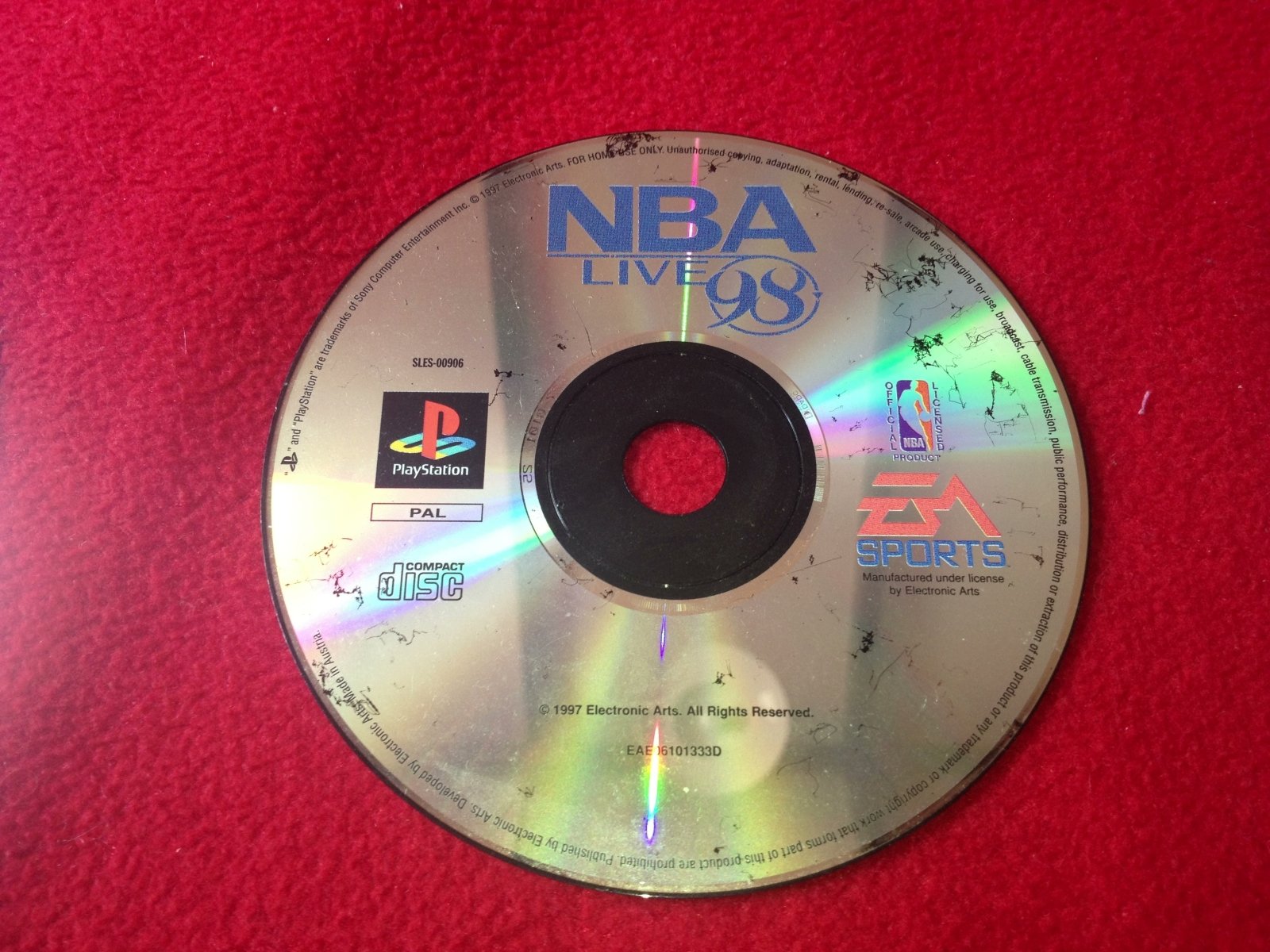NBA Live '98 - PS1 Game - PlayStation, Games, Sports - Level Up Gaming NZ