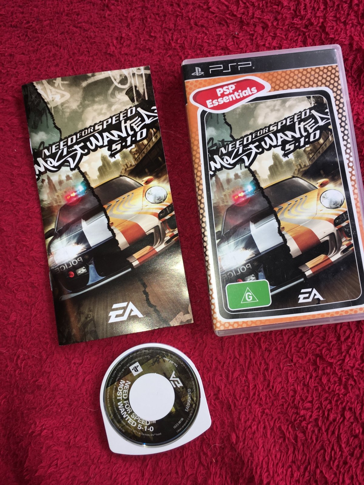 Need For Speed: Most Wanted 5 - 1 - 0 - PSP Game - Play Station Portable (PSP), Games, Driving and Racing - Level Up Gaming NZ