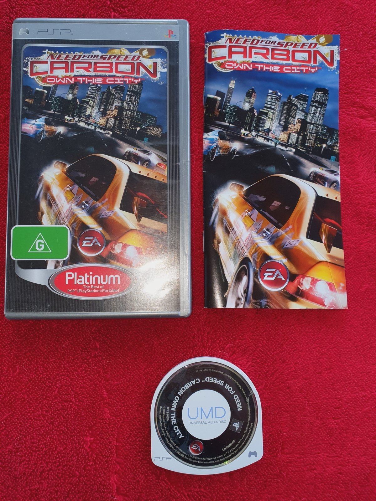 Need for Speed Carbon: Own The City - PSP Game - Play Station Portable (PSP), Games, Driving and Racing - Level Up Gaming NZ
