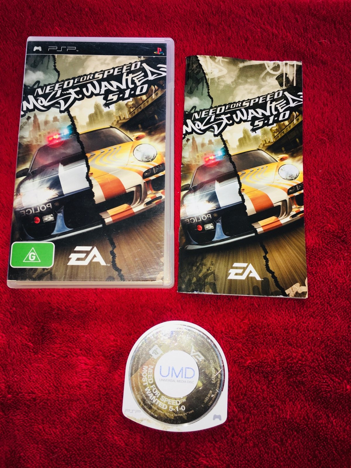 Need For Speed: Most Wanted 5 - 1 - 0 - PSP Game - Play Station Portable (PSP), Games, Driving and Racing - Level Up Gaming NZ