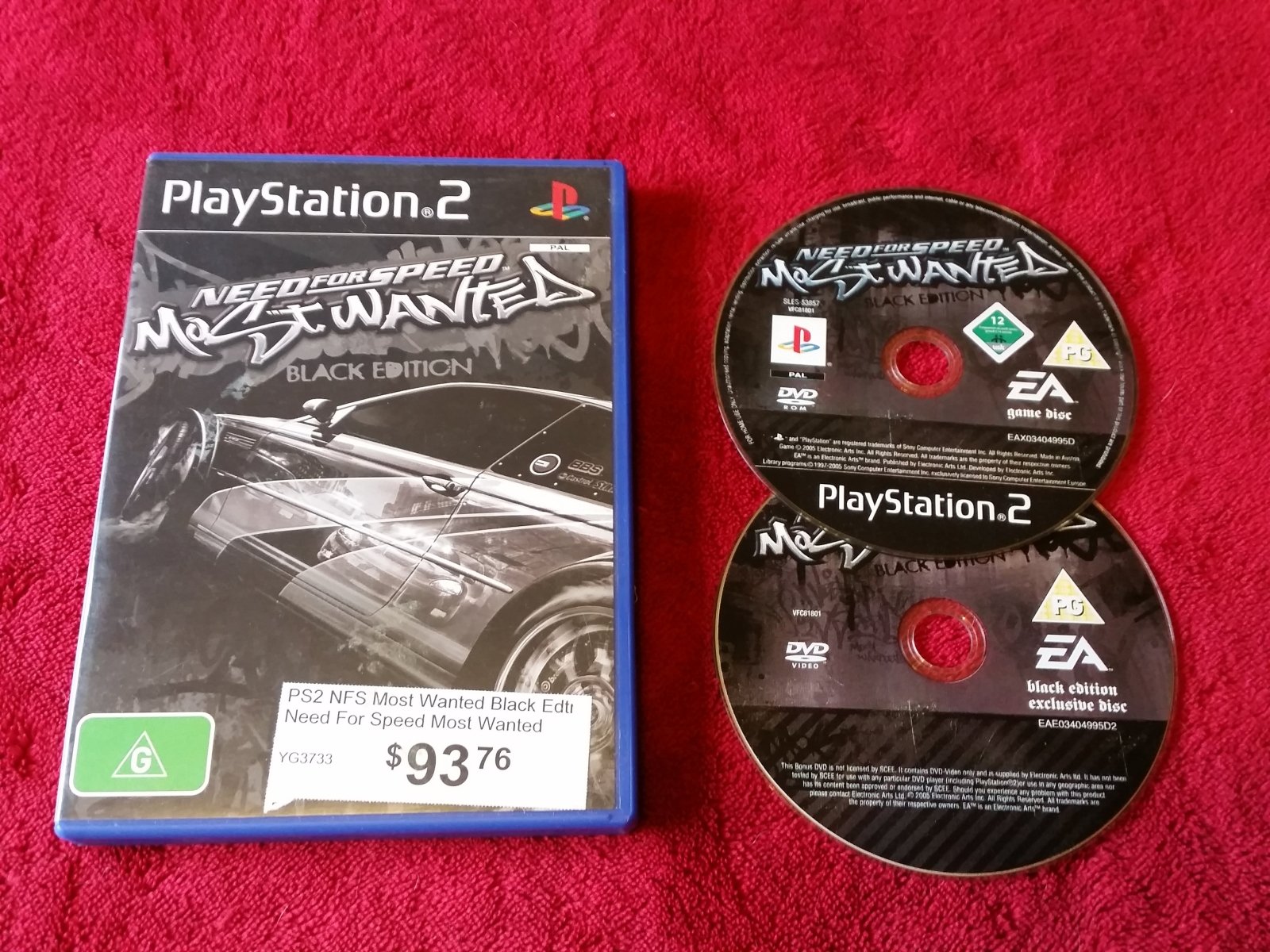 Need For Speed Most Wanted Black Edition - RARE PS2 Game - PlayStation 2, Games, Driving and racing - Level Up Gaming NZ
