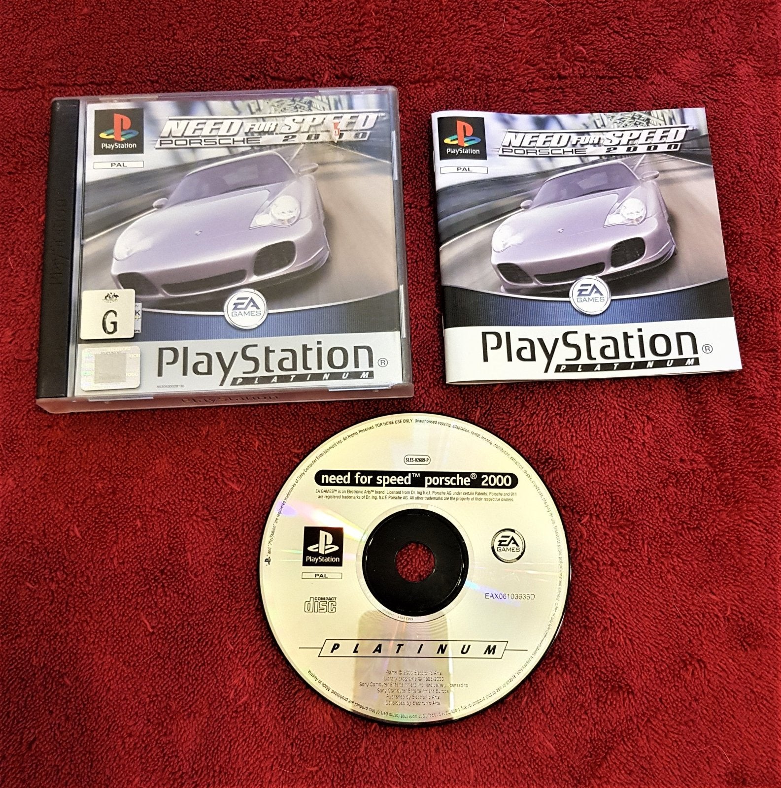 Need for Speed: Porsche 2000 - PS1 Game - PlayStation, Games, Driving and racing - Level Up Gaming NZ
