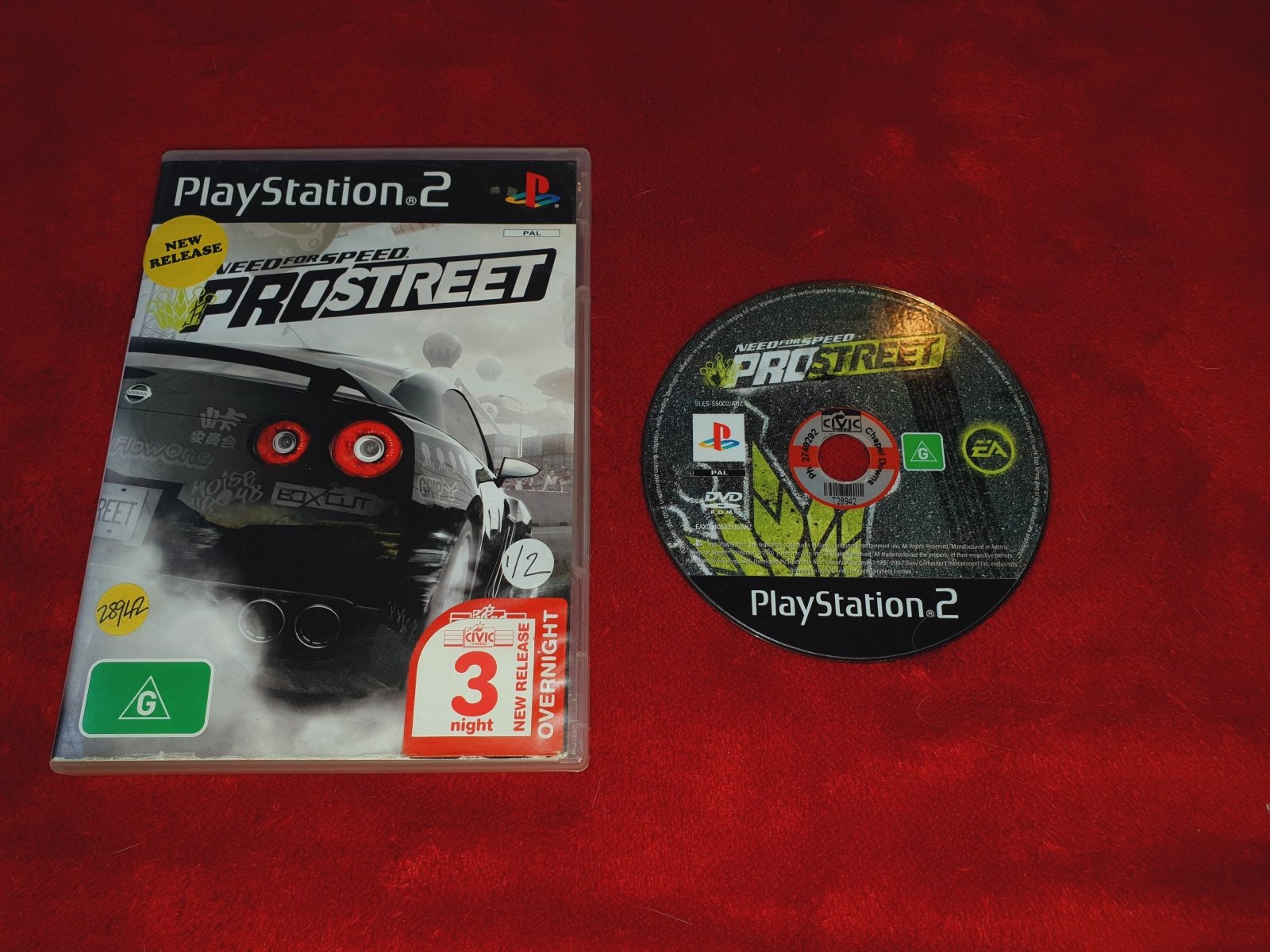 Need for Speed Pro Street - PS2 Game - PlayStation 2, Games, Driving and racing - Level Up Gaming NZ