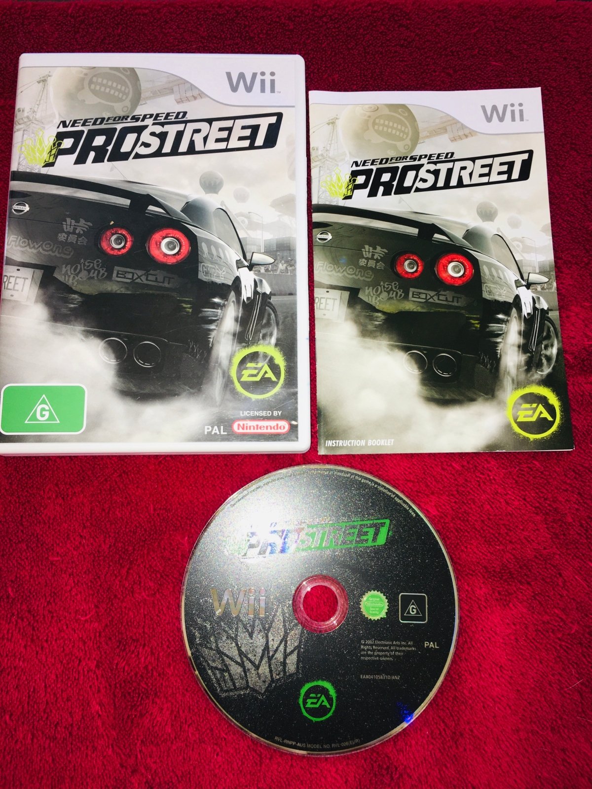 Need for Speed Pro Street - Wii Game - Wii Games - Level Up Gaming NZ