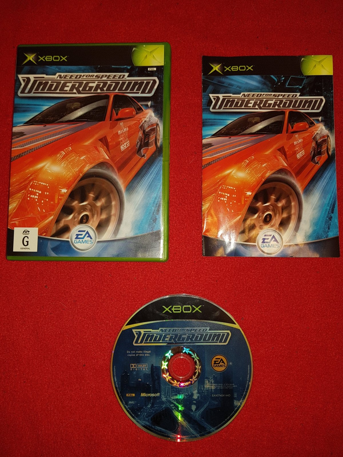 Need for Speed Underground - XBOX Game - Xbox, Games, Driving and racing - Level Up Gaming NZ