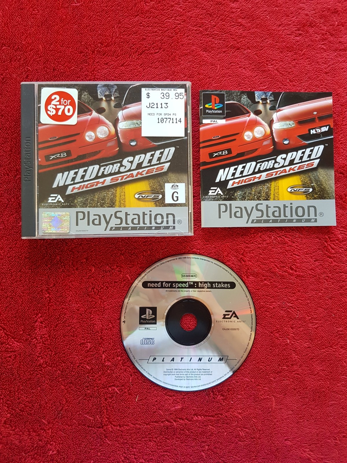Need For Speed: High Stakes - PS1 Game - PlayStation, Games, Driving and racing - Level Up Gaming NZ