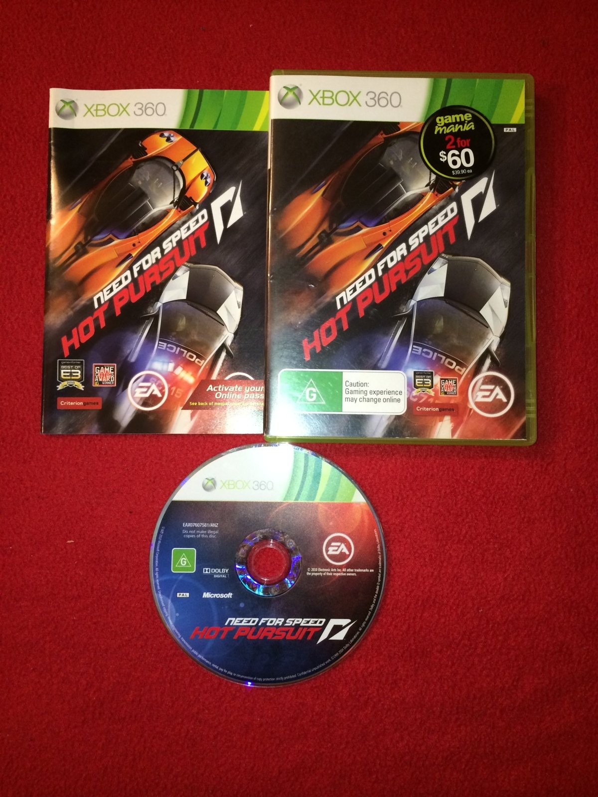 Need For Speed: Hot Pursuit - XBOX360 Game - Xbox 360, Games, Driving and racing - Level Up Gaming NZ