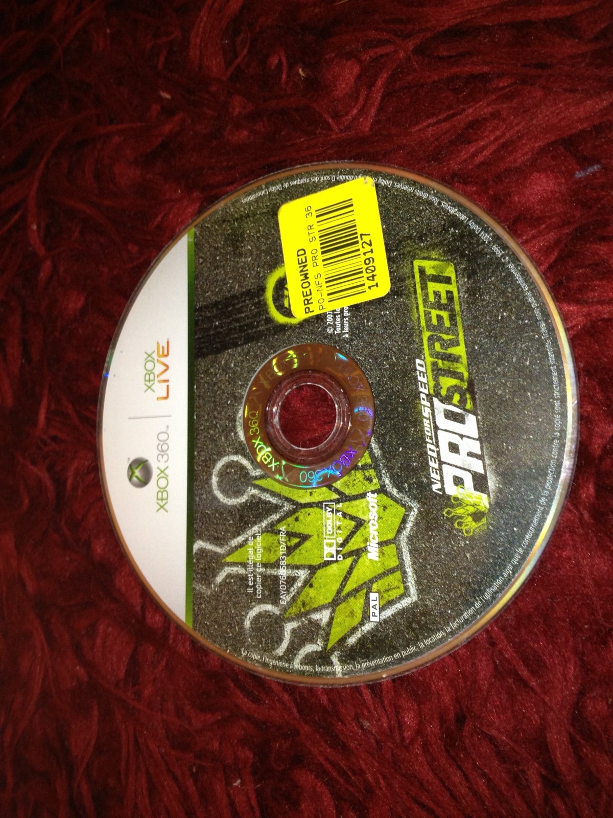 Need for Speed Pro Street - XBOX360 Game - Xbox 360, Games, Driving and racing - Level Up Gaming NZ