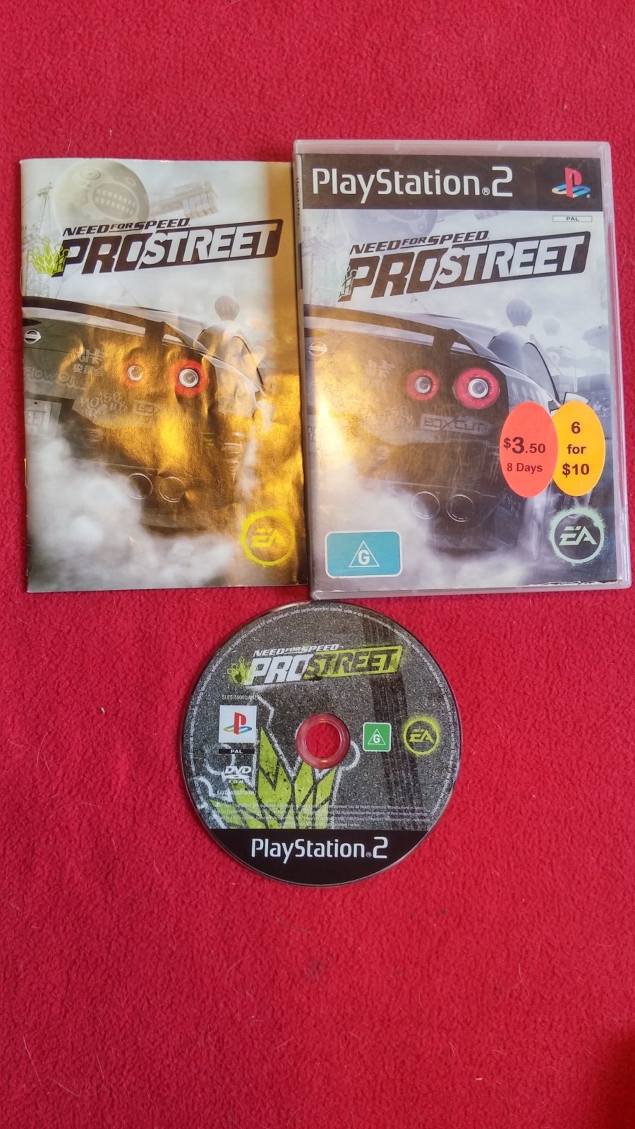 Need for Speed Pro Street - PS2 Game - PlayStation 2, Games, Driving and racing - Level Up Gaming NZ